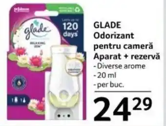 Selgros GLADE Odorizant pentru cameră Aparat + rezervă Ofertă