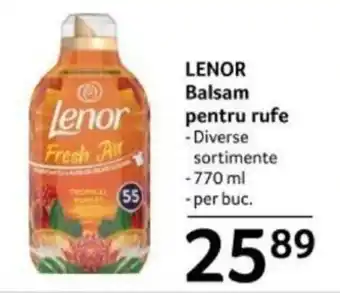 Selgros LENOR Balsam pentru rufe Ofertă