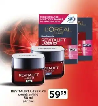 Selgros REVITALIFT LASER X3 cremă antirid Ofertă