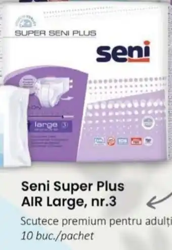 Selgros Seni Super Plus AIR Large, nr.3 Ofertă