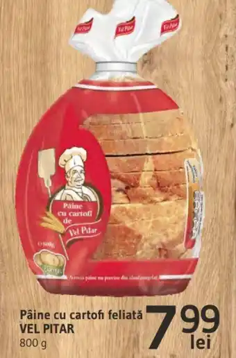 Supeco Pâine cu cartofi feliată VEL PITAR Ofertă