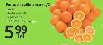 Supeco Portocale calibru mare 1/2 Ofertă