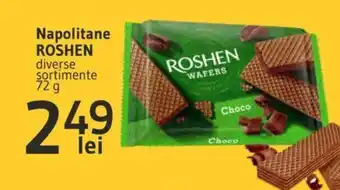 Supeco Napolitane ROSHEN Ofertă