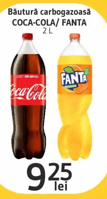 Supeco Băutură carbogazoasă COCA-COLA/ FANTA 2 L Ofertă