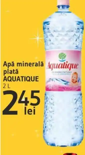 Supeco Apă minerală plată AQUATIQUE 2L Ofertă