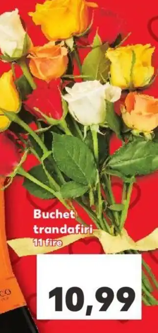 Kaufland Buchet trandafiri 11 fire Ofertă
