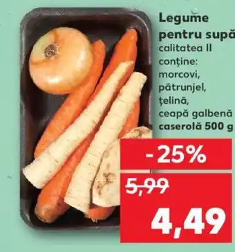 Kaufland Legume pentru supă Ofertă