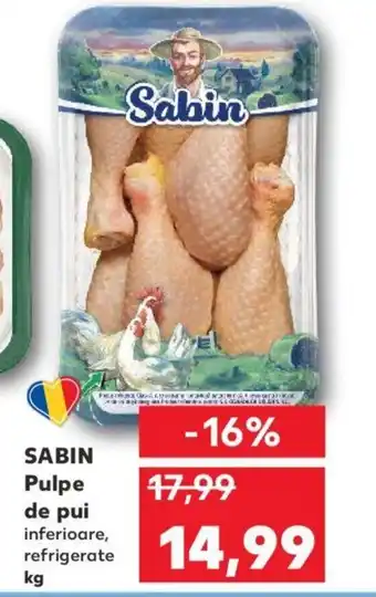 Kaufland SABIN Pulpe de pui Ofertă