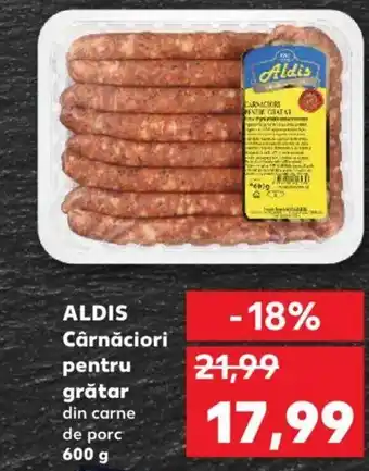 Kaufland ALDIS Cârnăciori pentru grătar Ofertă