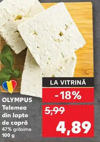 Kaufland OLYMPUS Telemea din lapte de capră Ofertă