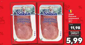 Kaufland SABIN Pastramă ardelenească Ofertă