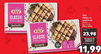 Kaufland VICI Clătite cu umplutură Ofertă