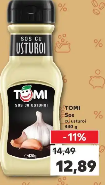 Kaufland TOMI Sos cu usturoi 430 g Ofertă