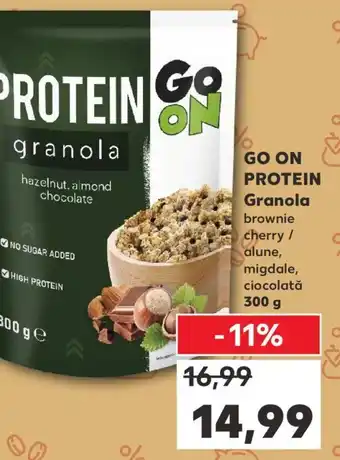 Kaufland GO ON PROTEIN Granola 300 g Ofertă