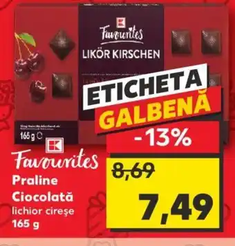 Kaufland Praline Ciocolată 165 g Ofertă