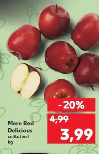 Kaufland Mere Red Delicious Ofertă