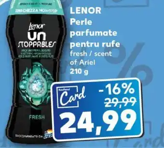 Kaufland LENOR Perle parfumate pentru rufe Ofertă