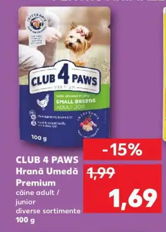 Kaufland CLUB 4 PAWS Hrană Umedă Premium Ofertă