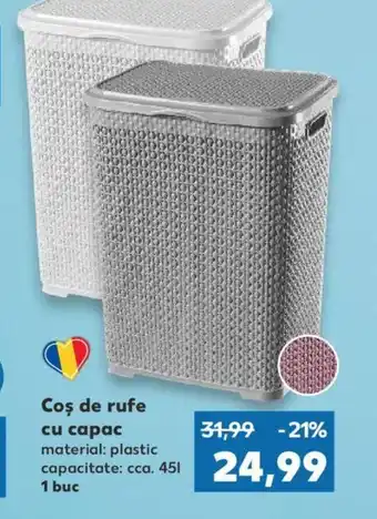 Kaufland Coş de rufe cu capac Ofertă