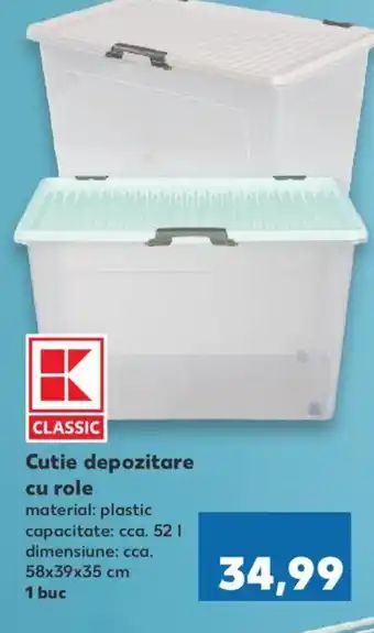Kaufland Cutie depozitare cu role Ofertă
