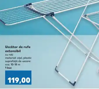 Kaufland Uscător de rufe extensibil Ofertă