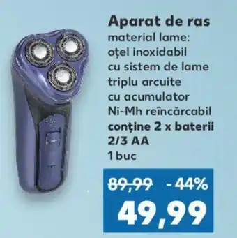 Kaufland Aparat de ras Ofertă