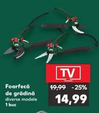 Kaufland Foarfecă de grădină Ofertă