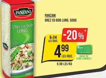 Mega Image PANZANI OREZ CU BOB LUNG, 500G Ofertă