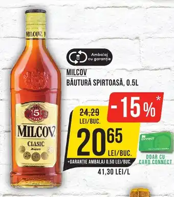 Mega Image MILCOV BĂUTURĂ SPIRTOASĂ, 0.5L Ofertă