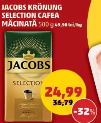 JACOBS KRÖNUNG SELECTION CAFEA MĂCINATĂ