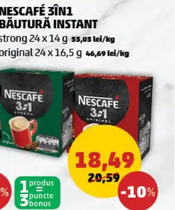 Penny NESCAFÉ 3ÎN1 BĂUTURĂ INSTANT Ofertă