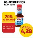 Penny DR. OETKER ESENŢĂ ROM 38 ml Ofertă