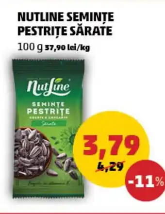 Penny NUTLINE SEMINTE PESTRITE SĂRATE 100 g Ofertă