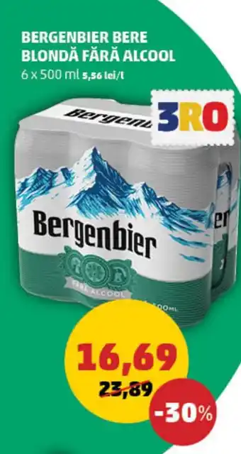 BERGENBIER BERE BLONDĂ FĂRĂ ALCOOL
