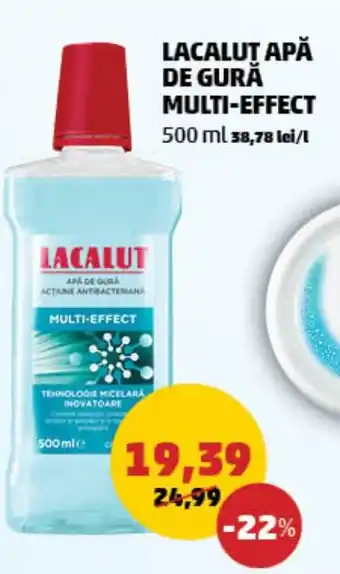 Penny LACALUŢ APĂ DE GURĂ MULTI-EFFECT 500 ml Ofertă