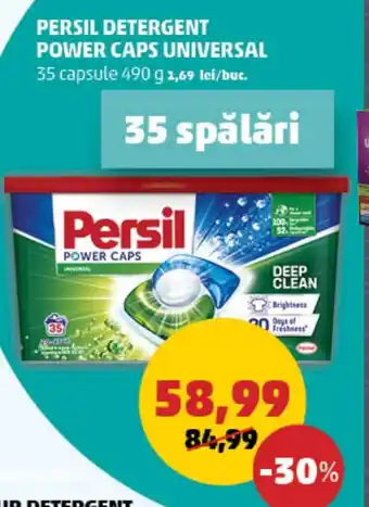 Penny PERSIL DETERGENT POWER CAPS UNIVERSAL Ofertă