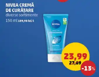 Penny NIVEA CREMĂ DE CURĂȚARE Ofertă