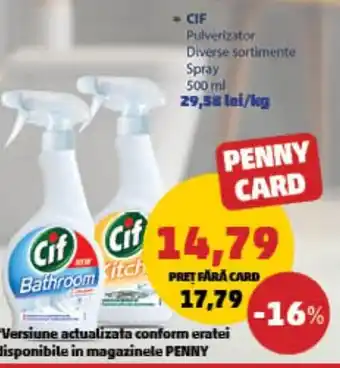 Penny CIF Pulverizator Ofertă