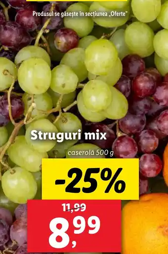 Lidl Struguri mix Ofertă