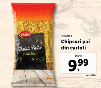 SOL&MAR Chipsuri pai din cartofi