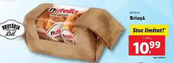 NUTELLA Brioşă