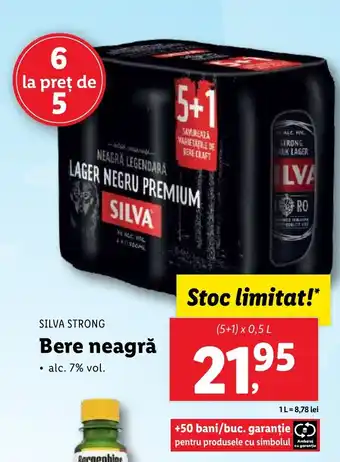 Lidl SILVA STRONG Bere neagră Ofertă