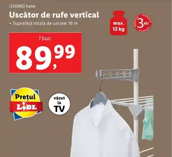 Lidl LIVARNO home Uscător de rufe vertical Ofertă
