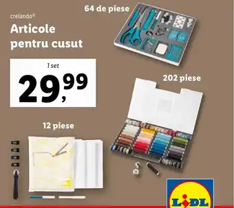 Lidl Articole pentru cusut Ofertă