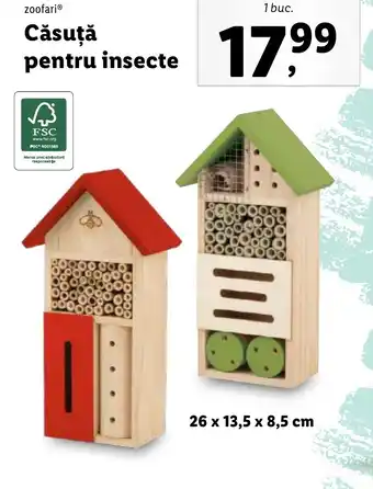 Căsuţă pentru insecte