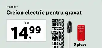 Lidl Creion electric pentru gravat Ofertă