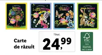 Lidl Carte de răzuit Ofertă