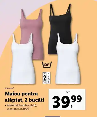 Maiou pentru alăptat, 2 bucăți