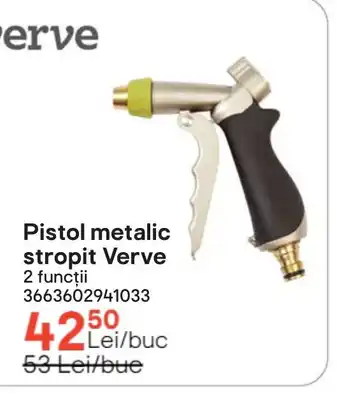 Brico Depôt Pistol metalic stropit Verve Ofertă