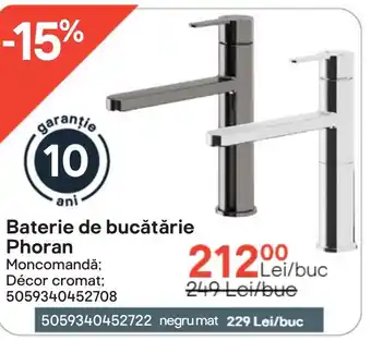Brico Depôt Baterie de bucătărie Phoran Ofertă